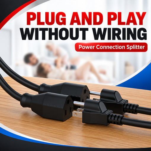 Shipping Container Dual Cord Plug-and-Play Inlet Extension Power Kit