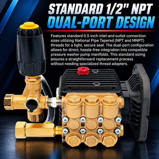 Pressure Washer 1/2" Pump Thermal Relief Valve Replacement