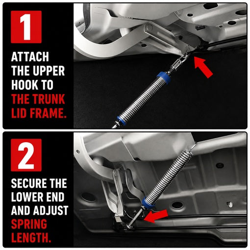 2PCS Car Trunk Automatic Lifting Spring Device