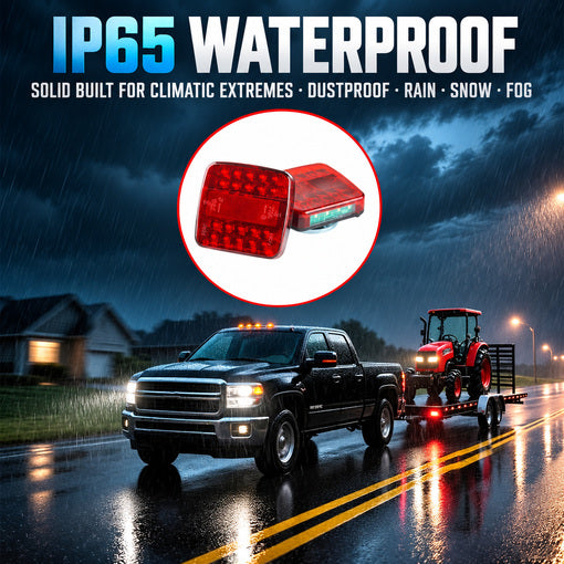 Upgraded Wireless Magnetic Trailer Tow LED Lights