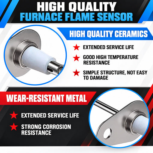 4-Pack Furnace Flame Sensor Replacement