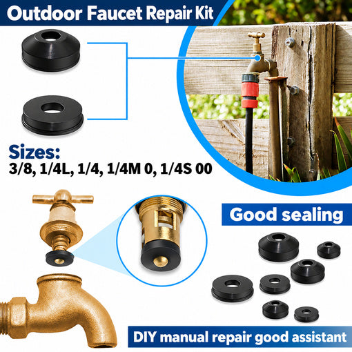 1075 PCS O-Ring and Faucet Washers and Plumbing Washers Assortment Kit