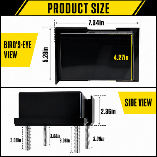 Heavy-Duty Bolt-On Shipping Container Lock Box