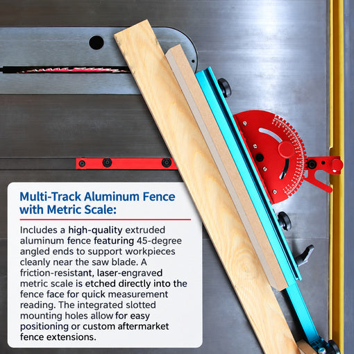 Precision Table Saw Miter Gauge
