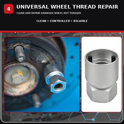 8PCS M12 and M14 Wheel Stud Thread Restorer Kit