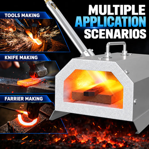 Single Burner Propane Blacksmith Forge Kit