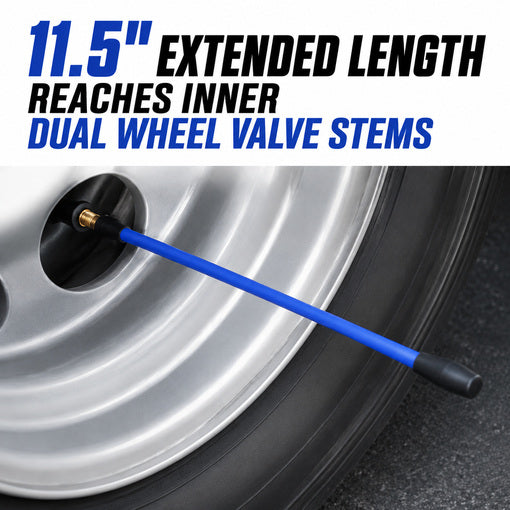 Dually Wheel Tire Valve Cap and Core Remover/Installer Tool
