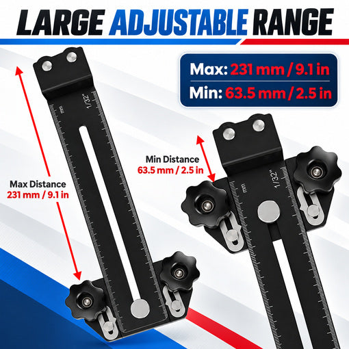 2-Roller Thin Rip Table Saw Jig Guide