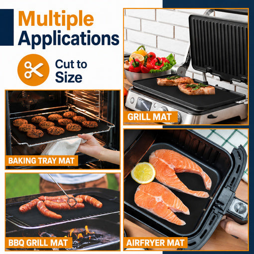 XL Non-stick Resusable Grill Mats
