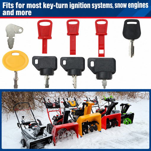 Universal Snow Blower and Lawn Mower Keys Set
