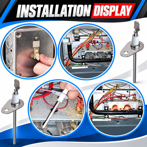 4-Pack Furnace Flame Sensor Replacement