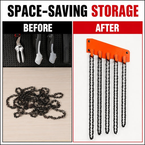 Bolt-On Chainsaw Chain Hanger