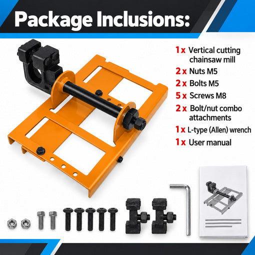 Portable Chainsaw Vertical Wood Cutting Tool