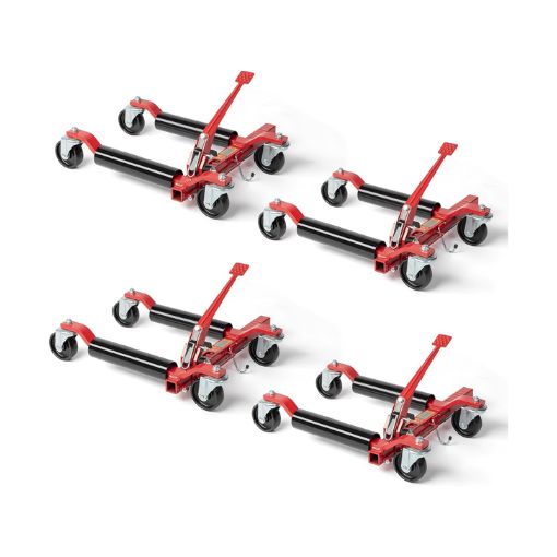 6000-Lbs Easy Car Wheel Dolly Jack Set