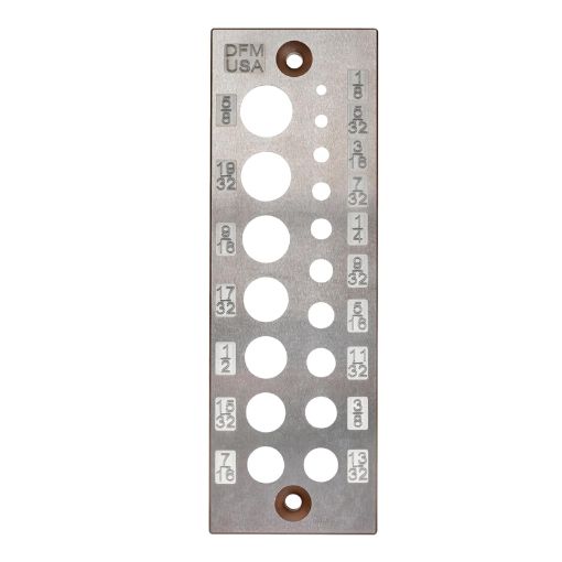 Heavy Duty Dowel Maker Plate