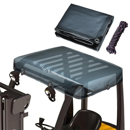 Universal Tinted Clear Forklift Cover
