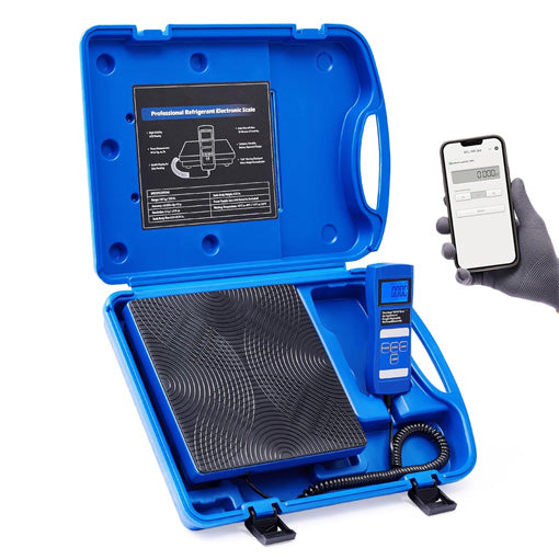 Electronic Refrigerant Charging Scale with Bluetooth