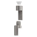 Bumperless Hinge Pin Stop