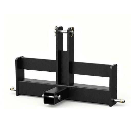 3-Point Hitch Receiver with Suitcase Weight Brackets