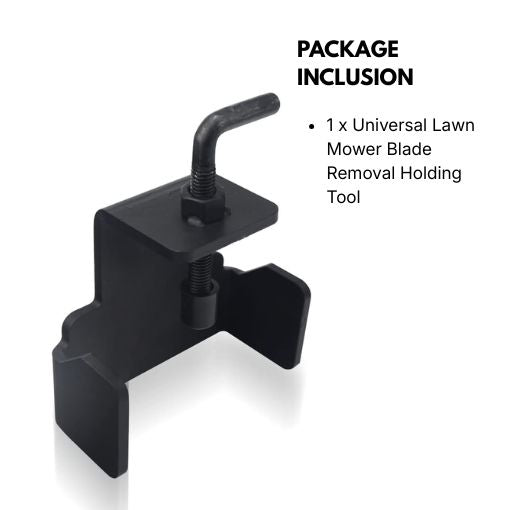 Universal Lawn Mower Blade Removal Holding Tool