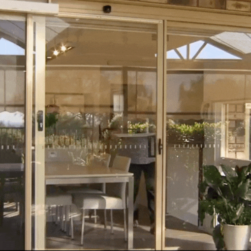 Contactless Automatic Door Opener and Closer for Sliding Glass Doors