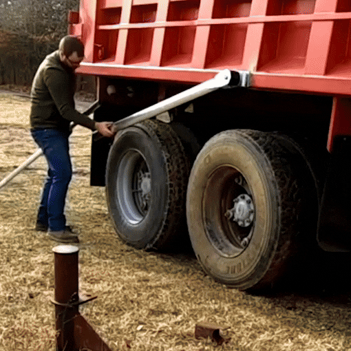Electric Aluminum 4-Spring Dump Truck Tarp System