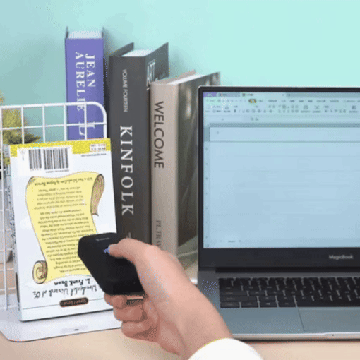 Pocket Mini 1D Bluetooth Barcode Scanner