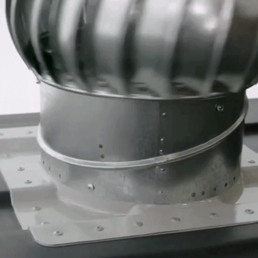 Shipping Container Corrugated Roof Vent Adapter