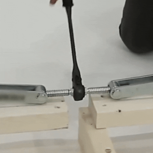 Ratcheting Beam Puller Tool with Plates