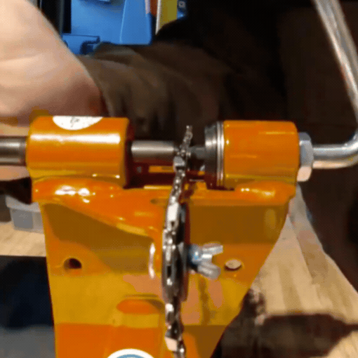Chainsaw Saw Chain Spinner