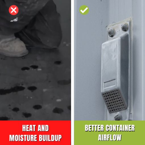 12-Pack Shipping Container Air Vent Kit