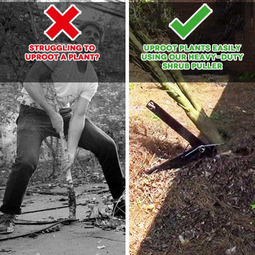 Heavy-Duty Shrub Puller