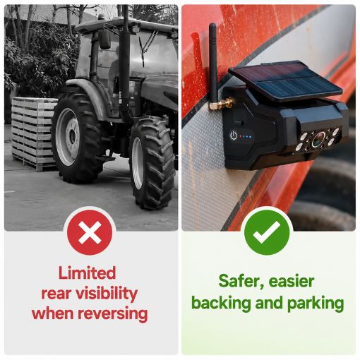 Tractor Wireless Magnetic Backup Camera