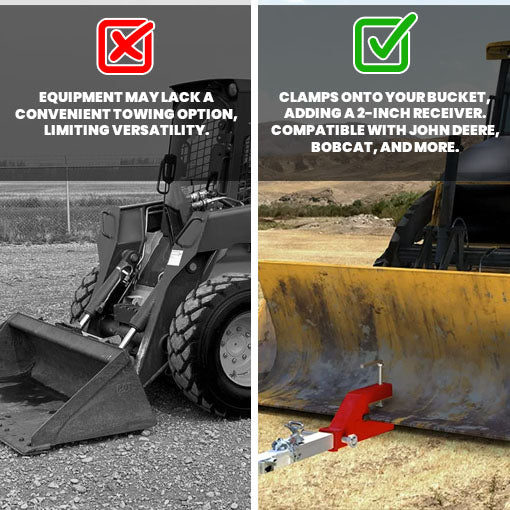 Clamp-On Trailer Hitch