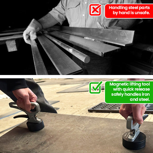 Magnetic Lifting Tool with Quick Release