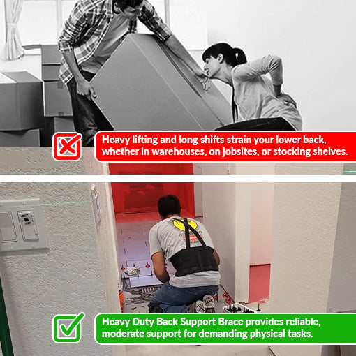 Heavy Duty Back Support Brace