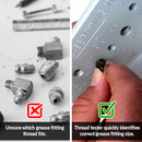 Grease Fitting Thread Tester