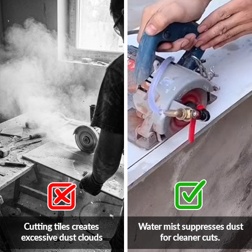 Dust Remover Water Sprayer for Angle Grinder
