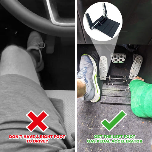 Left Foot Gas Pedal Accelerator