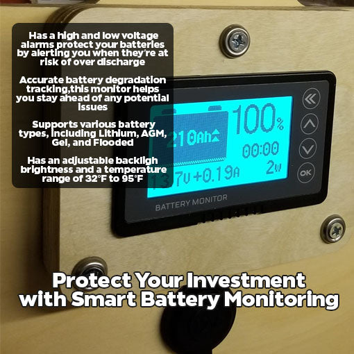 500A Battery Monitor with Shunt