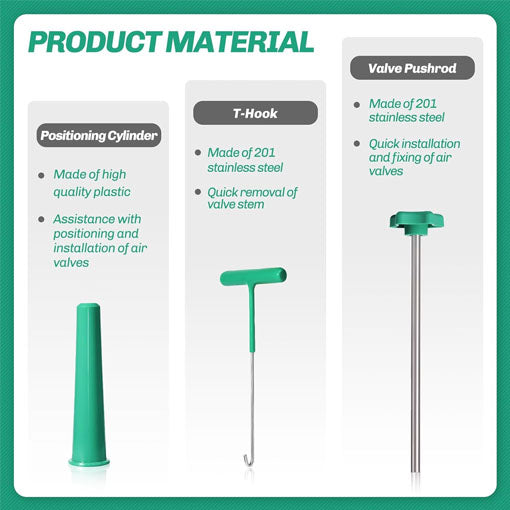 Tire Valve Stem Quick Replacement Tool Kit