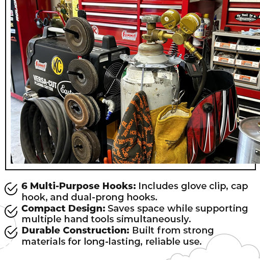 Universal Fit Gas Cylinder Accessory Hanger