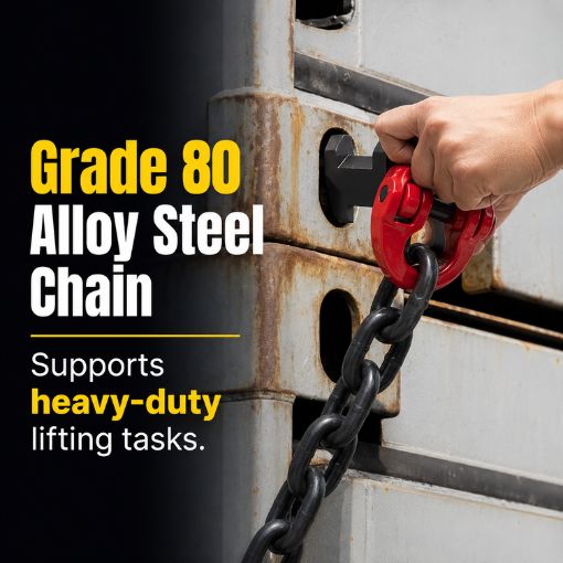Heavy Duty G80 Shipping Container Loading Chain