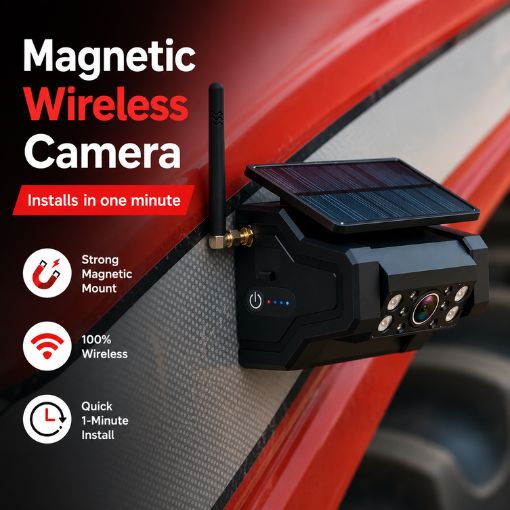 Tractor Wireless Magnetic Backup Camera