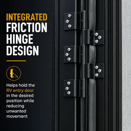RV Entry Door Friction Hinge Kit