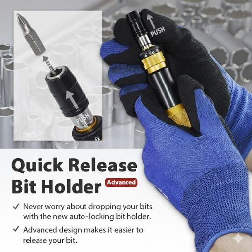 Precision Torque Limiting Screwdriver Tool for Micro Fasteners