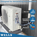Mini Split Pad for Ductless Air Conditioner Heat Pump Systems