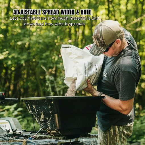 12 Volt ATV/UTV Broadcast Spreader