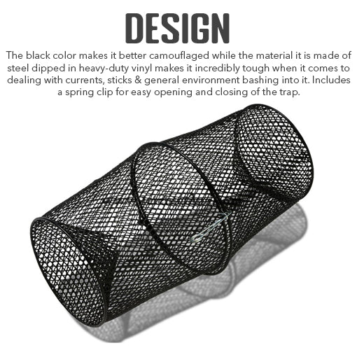Crawfish Cylinder Mesh Trap