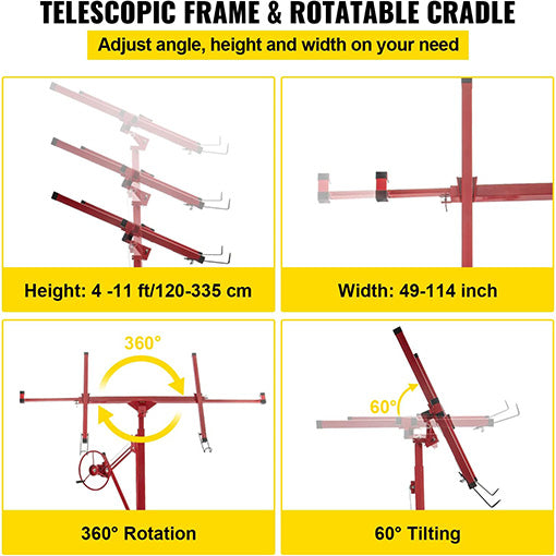 Drywall Lifter Panel